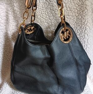Michael Kors Pebbled Leather Handbag